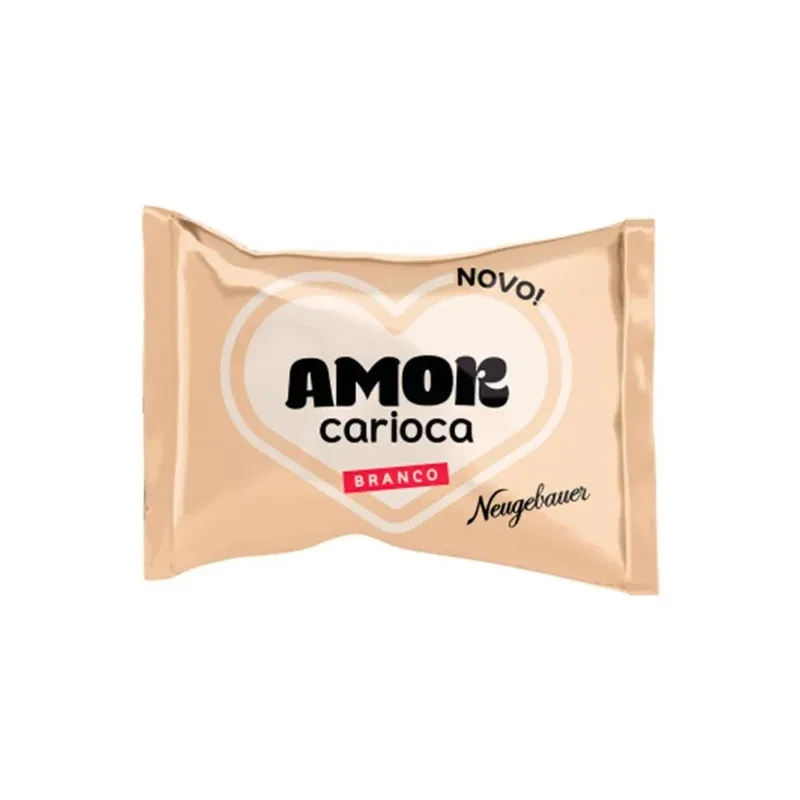 Bombom Branco Amor Carioca - Unidade 20g