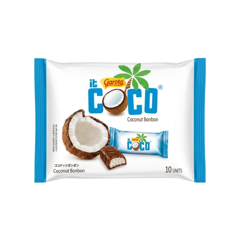 It Coco - Coconut Bombom Garoto 10 unidades
