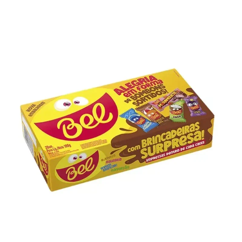 Bel Bombons Sortidos 180g - 20 Unidades