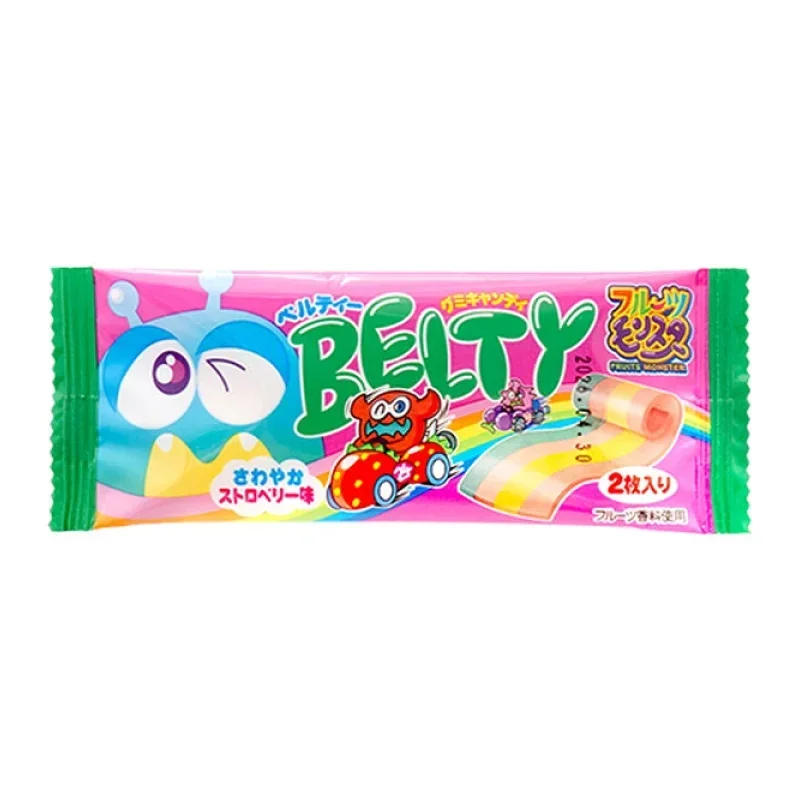 Belty Gummy Candy Fruits Monster – Sabor Morango (2 Unidades) 20g