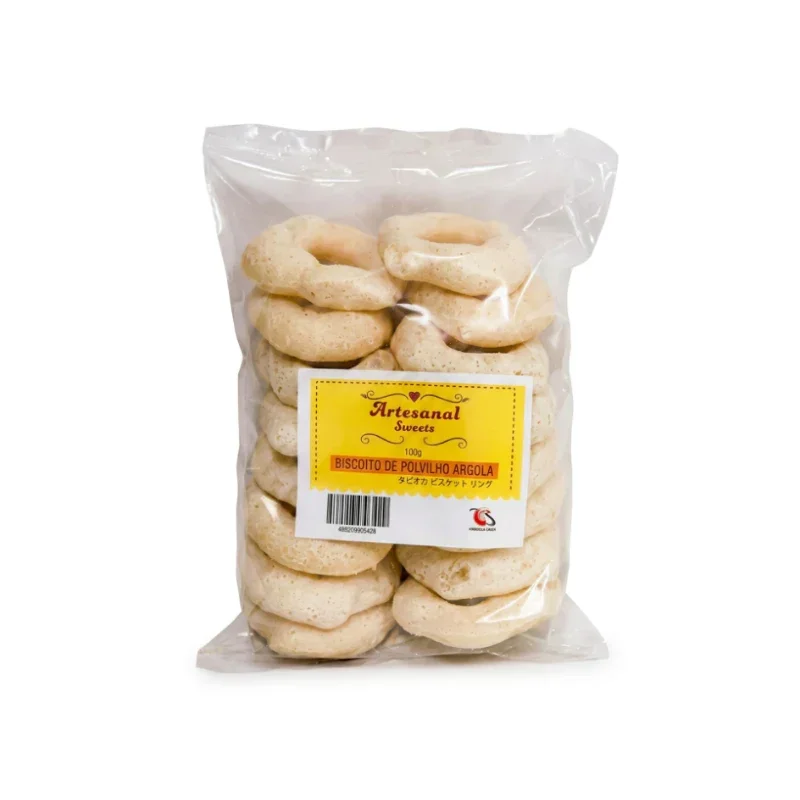Biscoito De Polvilho Argola 80g - Artesanal Sweets