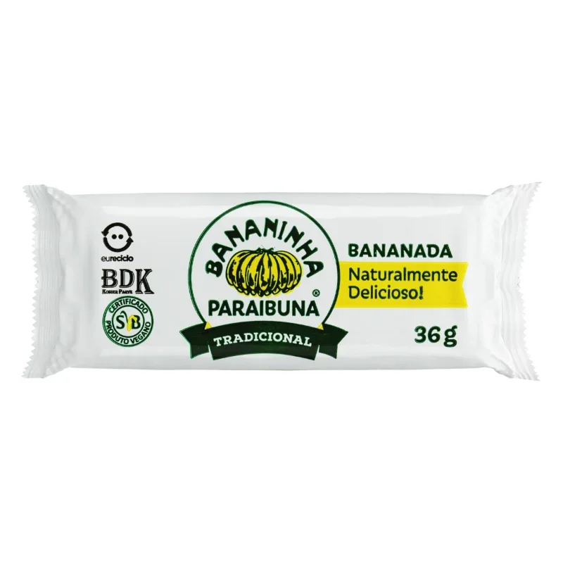 Bananinha Tradicional - Paraibuna Bananada 36g