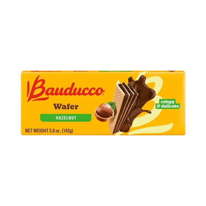 Bauducco Wafer Sabor Chocolate Com Avelã 142g