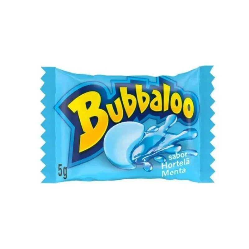 Bubbaloo Sabor Hortelã Menta Unidade 5g
