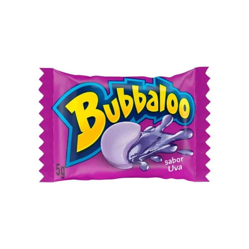 Bubbaloo Sabor Uva Unidade 5g