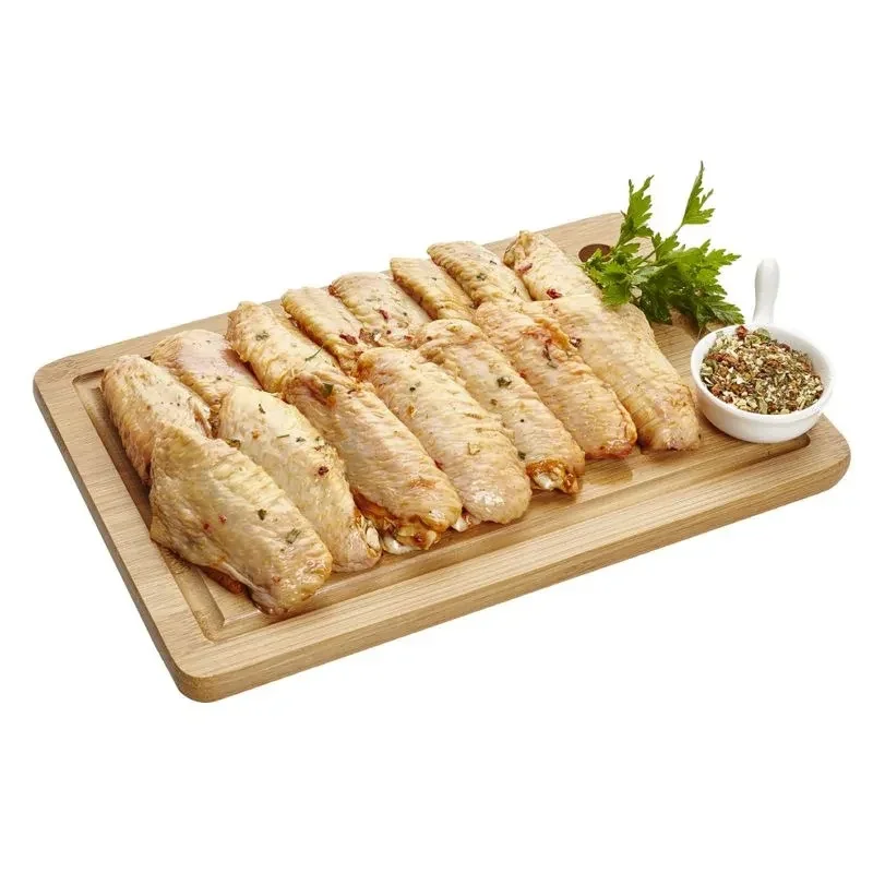Meio Da Asa De Frango Temperado - Congelado 500g