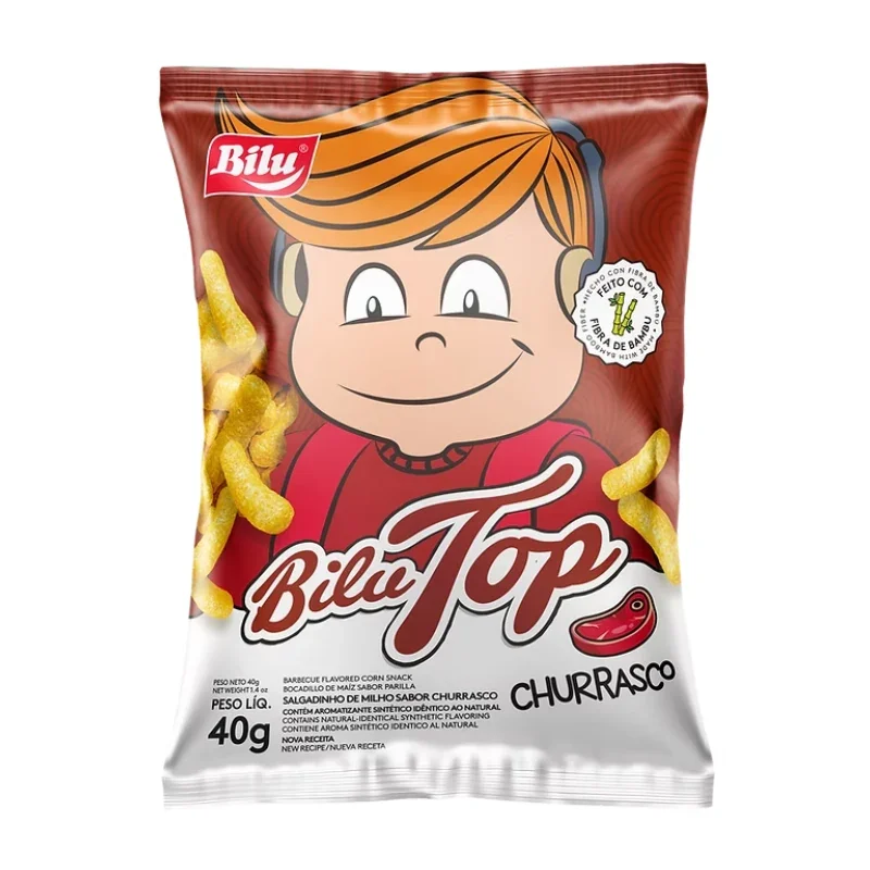 Salgadinho Bilu Top Churrasco 40g