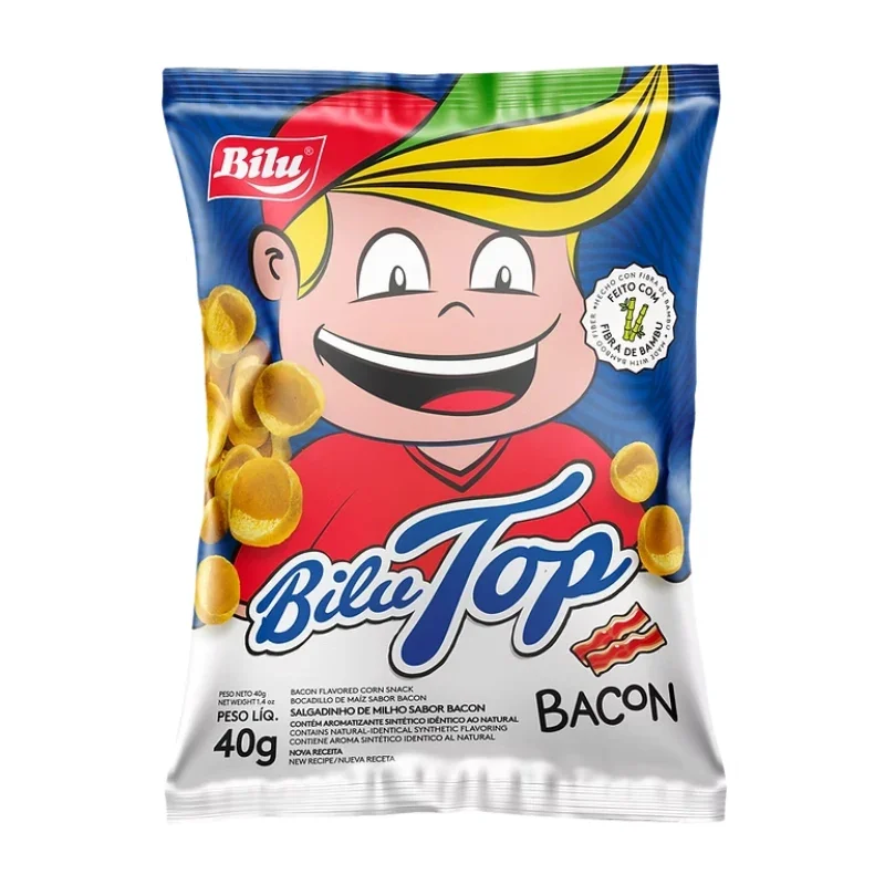 Salgadinho Bilu Top Bacon 40g