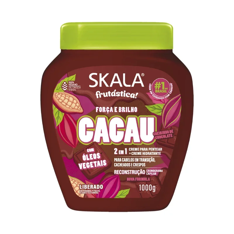 Skala Fruitastic Creme De Tratamento + Pentear - Cacau 1kg