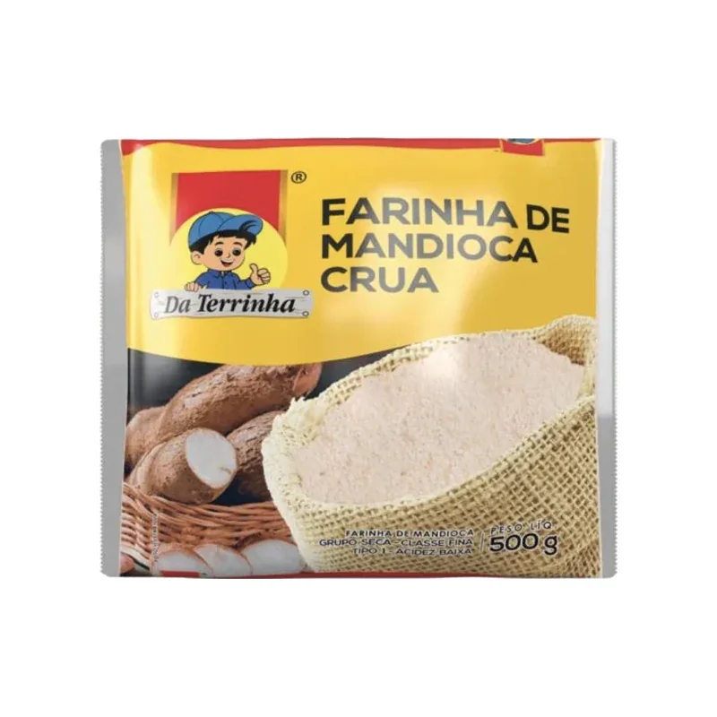 Farinha De Mandioca Fina Da Terrinha 500g