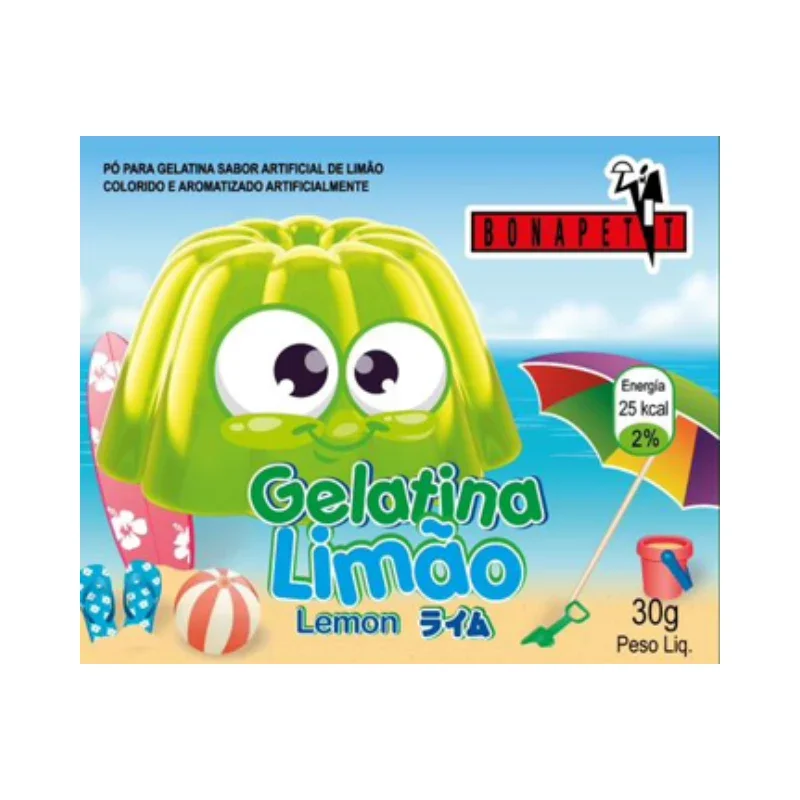 Gelatina Limão Bonapetit 50g
