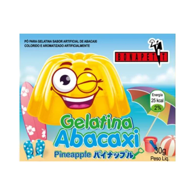 Gelatina Abacaxi Bonapetit 50g