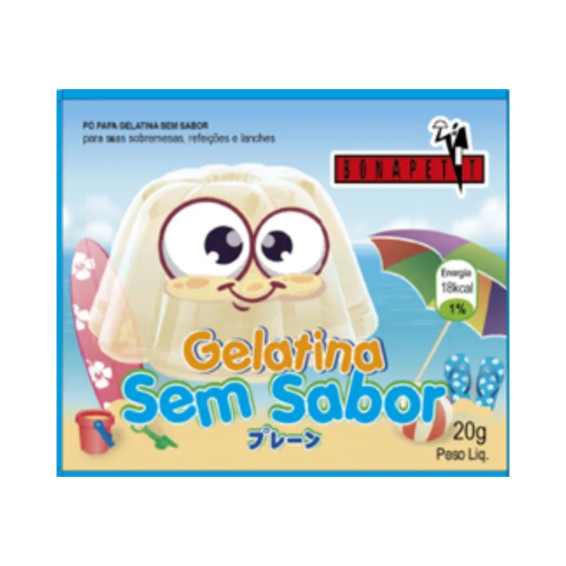 Gelatina Sem Sabor Bonapetit 20g