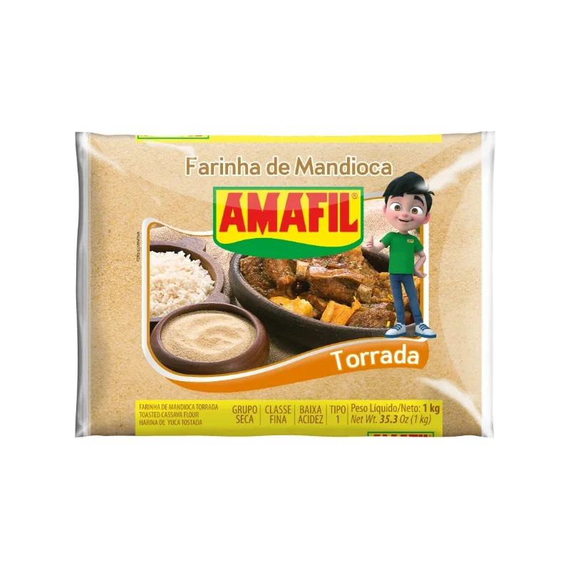 Farinha de Mandioca Torrada Amafil 1kg