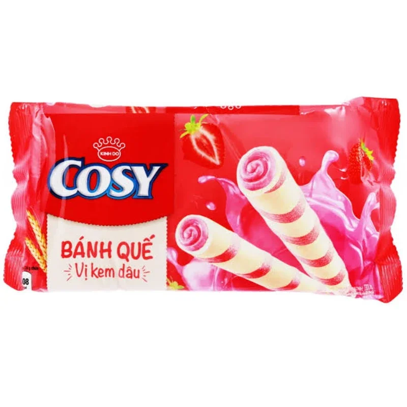Canudinho Morango Cosy - 117g