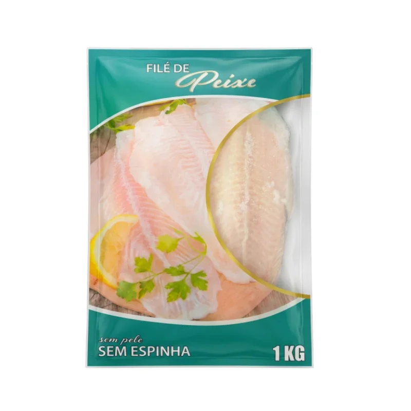 Filé De Bagre Peixe Congelado (Catfish) - 1Kg