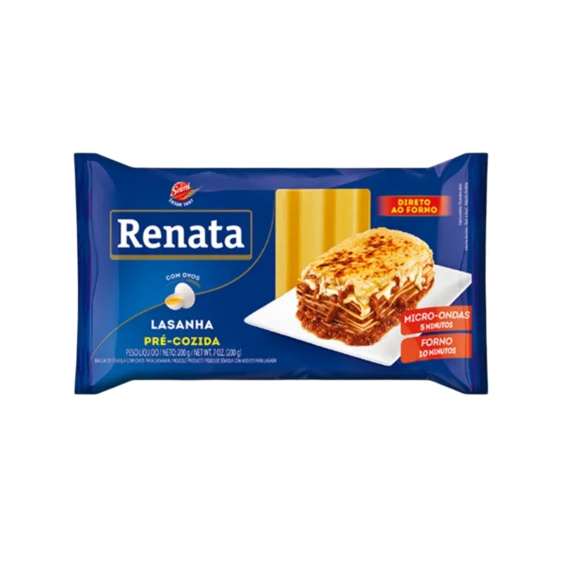 Renata Lasanha Massa Pré-Cozida 200g