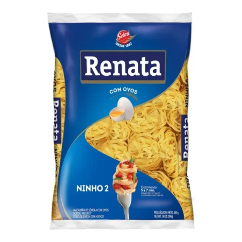 Macarrão Ninho 2 Renata 500g