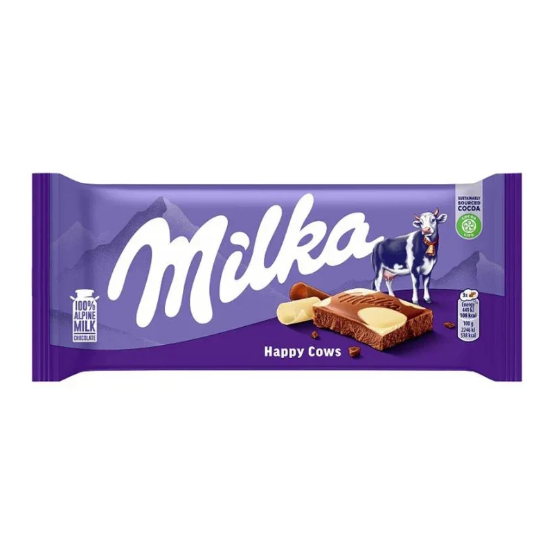 Milka Happy Cows Chocolate 100g