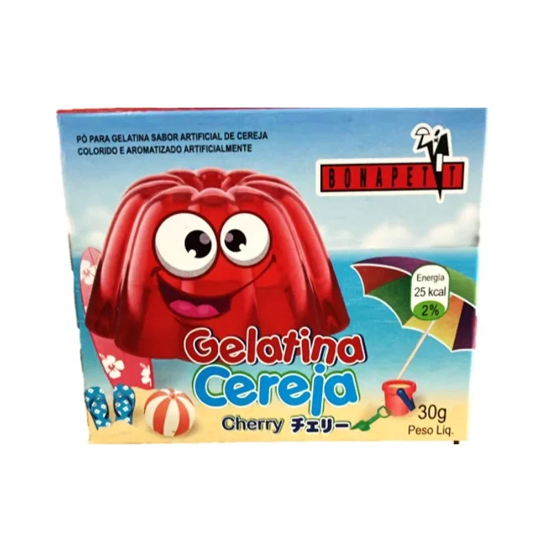 Gelatina Cereja Bonapetit 50g