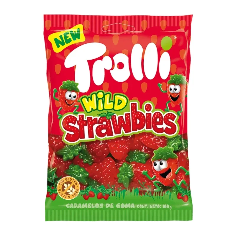 Candy Trolli Wild Strawbies - 100g