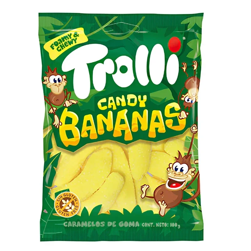 Candy Trolli Banana - 100g