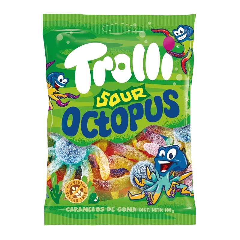 Candy Trolli Sour Octopus - 100g
