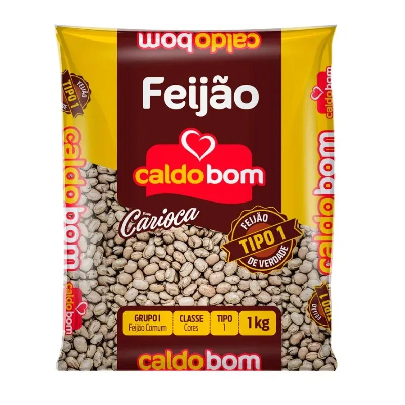 Feijão Carioca - Caldo Bom 1kg