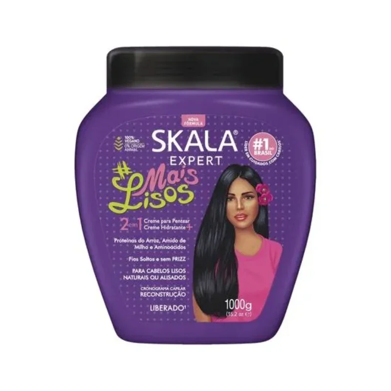 Skala Expert Creme De Pentear + Tratamento - Mais Liso 1kg