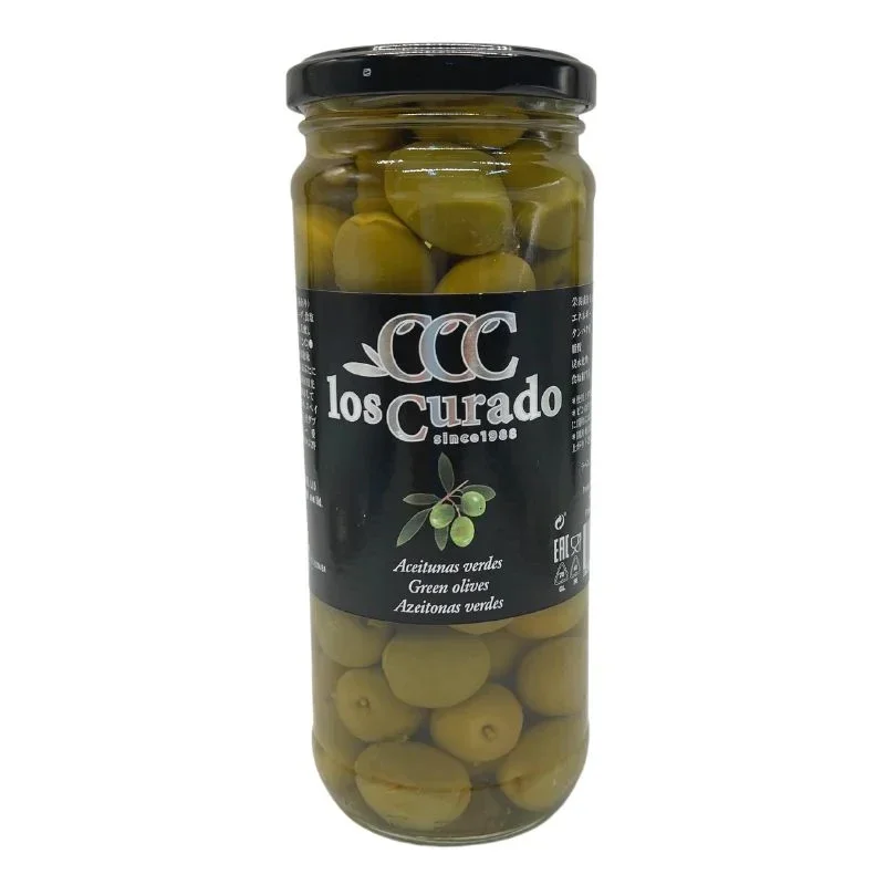 Azeitonas Verdes Sem Caroço Los Curados - 350g