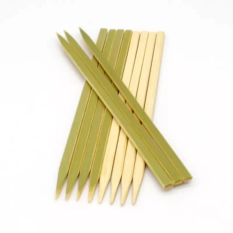 Espeto De Bamboo Retangular 24cm - 100 Unidades