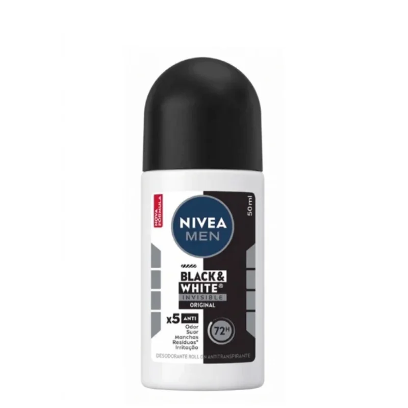 Nívea Men Black & White Invisible X5 72H 50ml