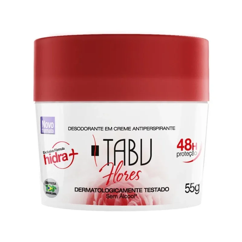 Tabu Flores Desodorante em Creme 55g