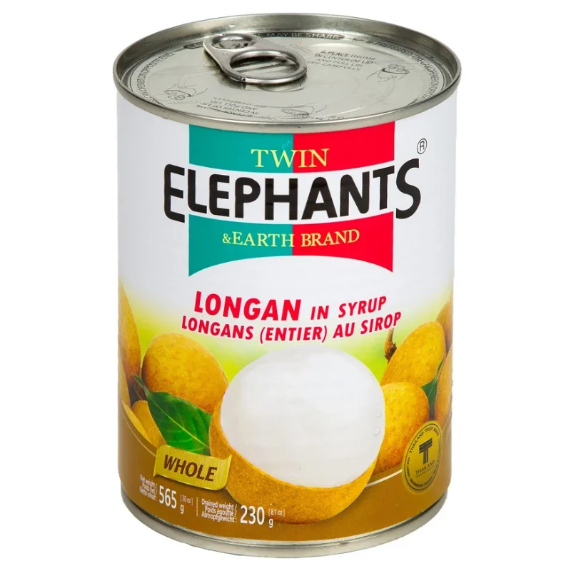 Elephants - Fruta Longana Inteira 565g