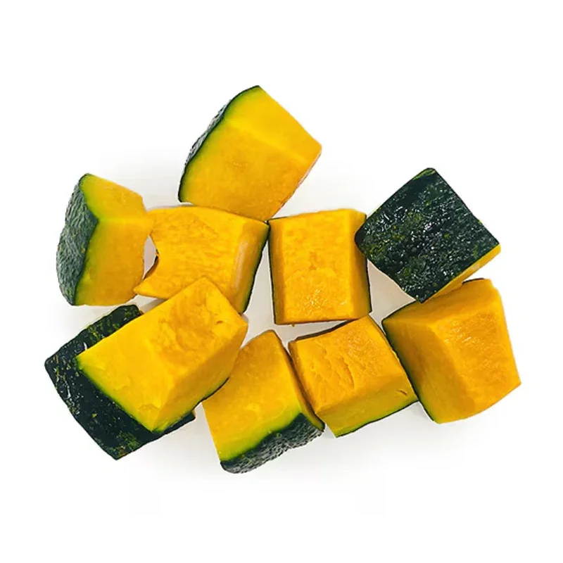 Cubos De Abobóra Kabocha Congelada 1kg