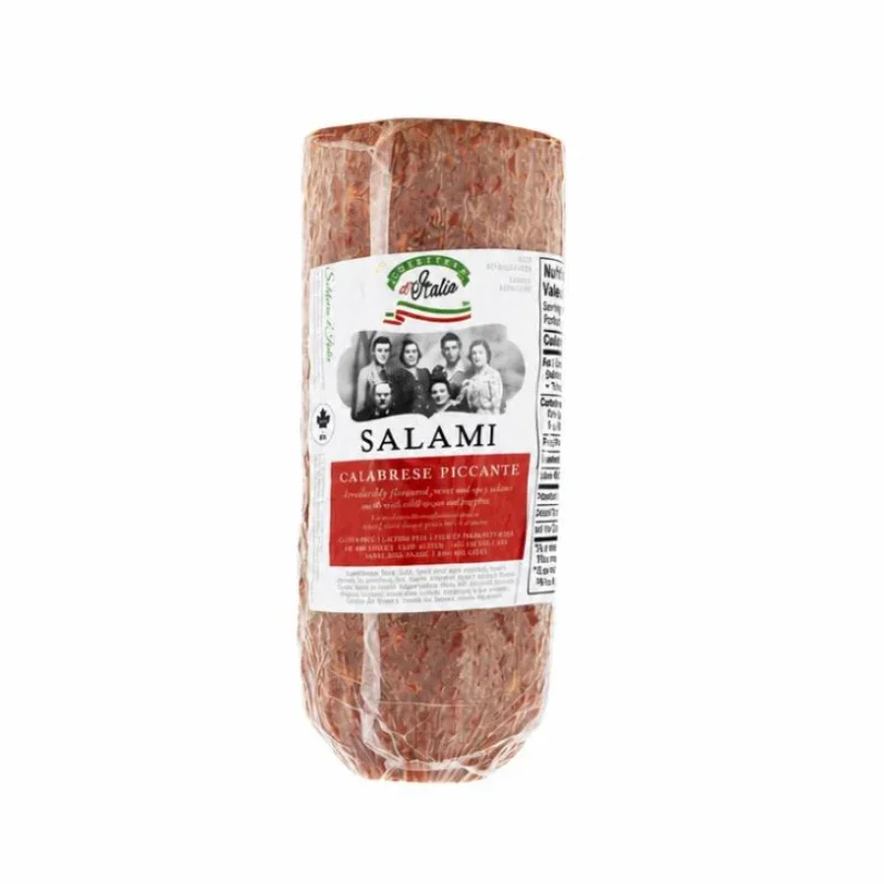 Salame Calabrese Picante D Italia 1.2 kg Peso Medio